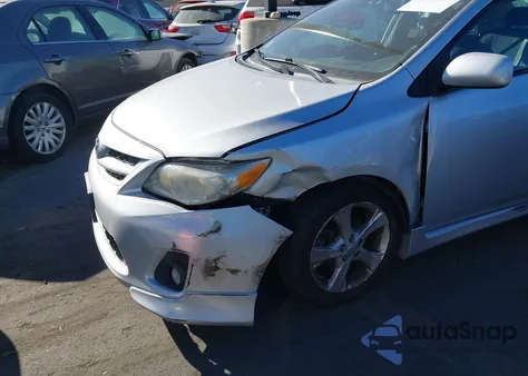 2011 Toyota Corolla S из США, поврежденный, VIN 2T1BU4EE8BC736735